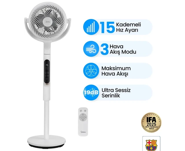 Midea Hava Sirkülasyonlu Vantilatör
