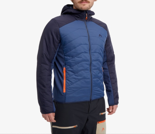 Mc Kinley Savanna Fleece Hyb Erkek Lacivert Outdoor Mont
