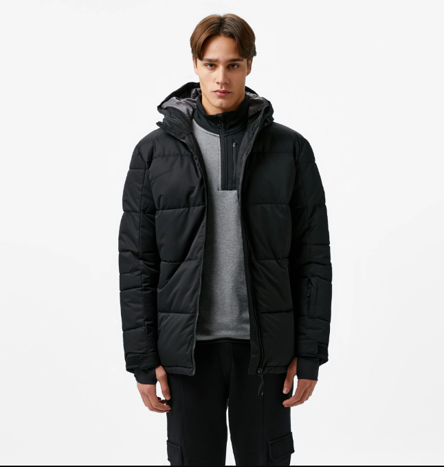 McKinley Edwin Erkek Siyah Outdoor Mont